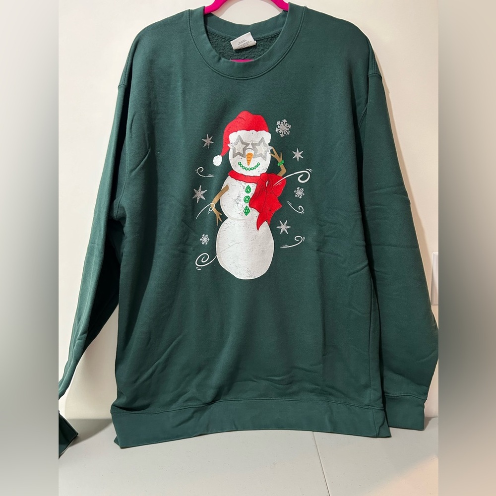 Living Fully Holiday sweatshirt, size 3XL